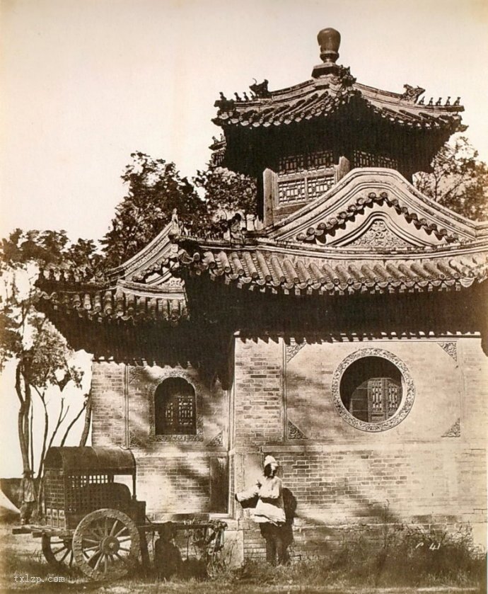 老照片：1860年第二次鸦片战争期间拍摄的北京（一）-爱读书