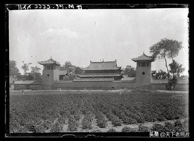 1907年河南洛阳老照片 110年前的白马寺关林庙洛阳桥