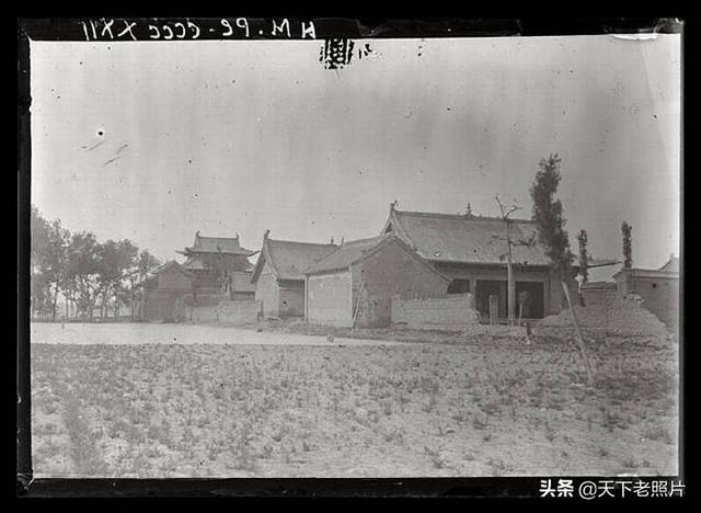 1907年河南洛阳老照片 110年前的白马寺关林庙洛阳桥