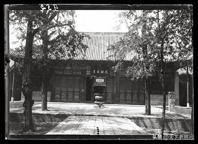 1907年河南洛阳老照片 110年前的白马寺关林庙洛阳桥