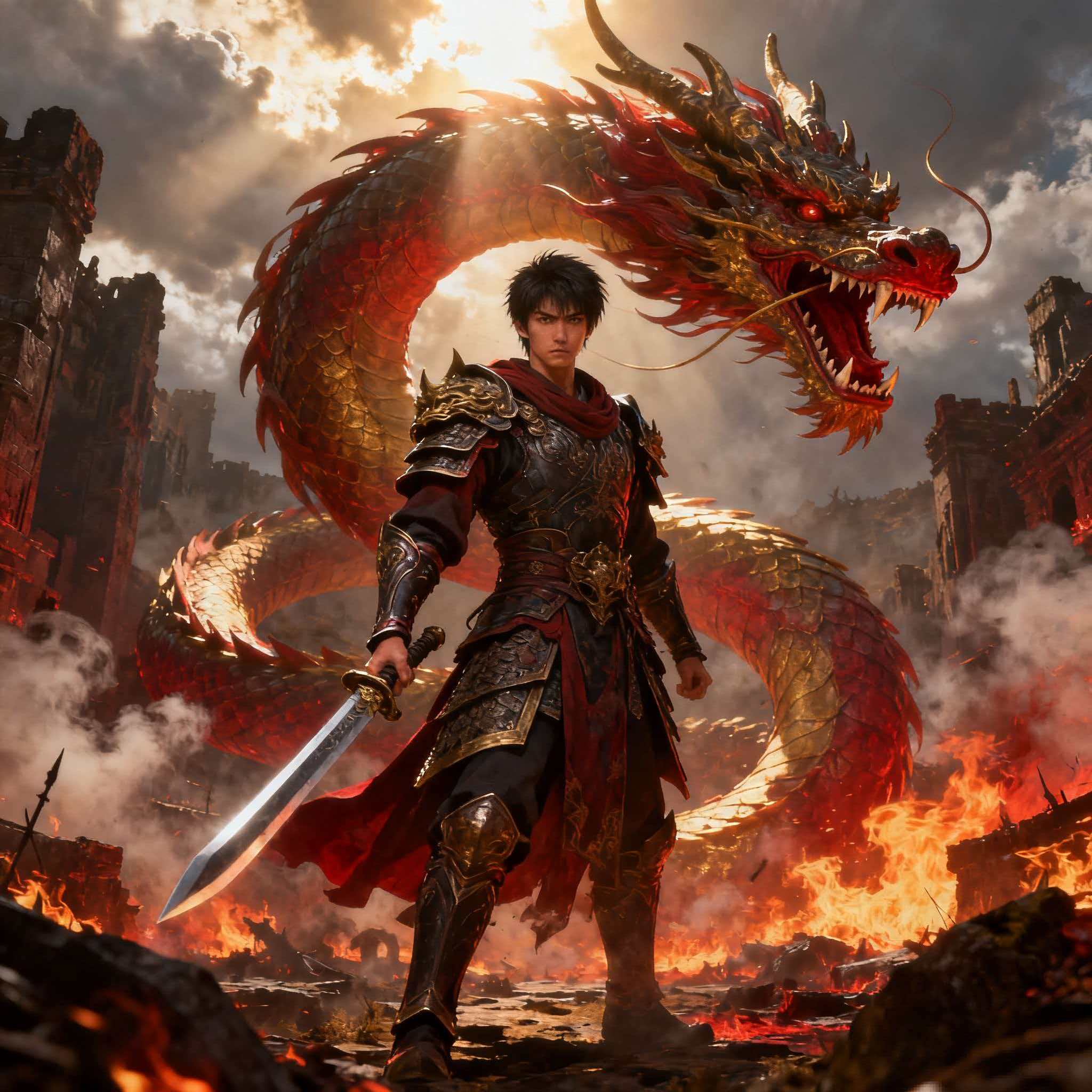 史诗感与成长魂:《盘龙》如何构建西方奇幻的“热血神话”